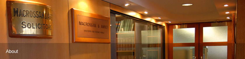 About Macrossan & Amiet